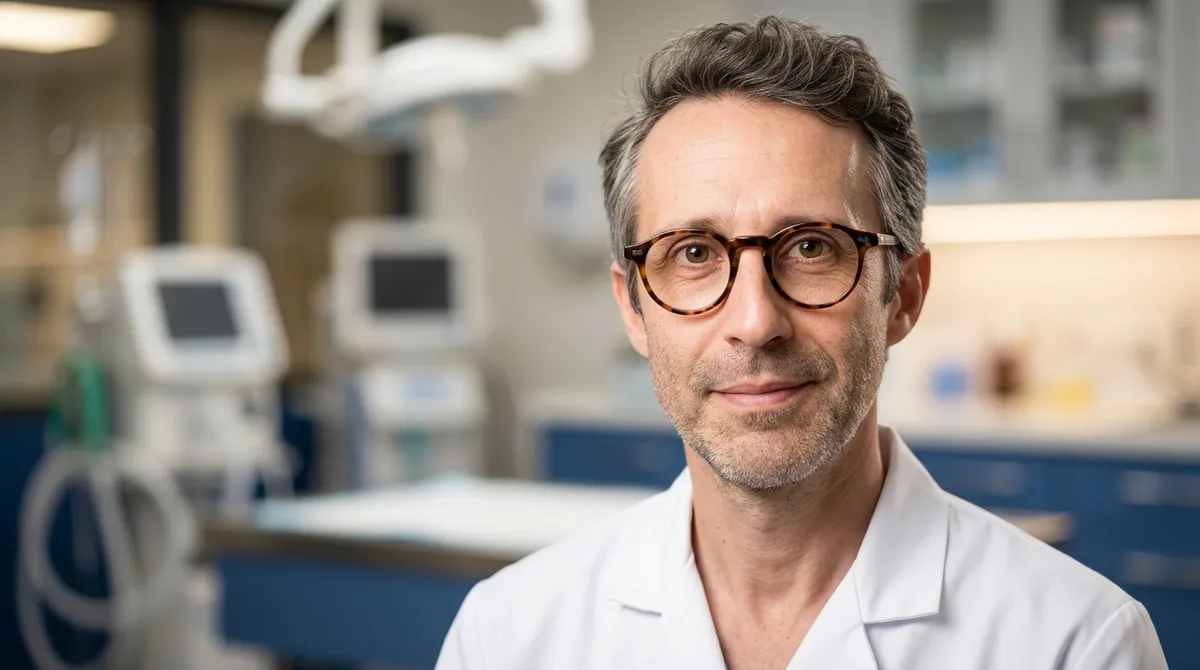 Exemple de portrait style Clinique / environnement medical